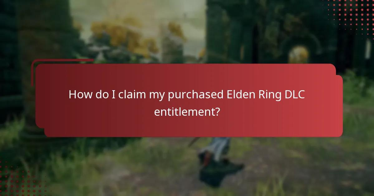 How can I manage my Elden Ring DLC content?