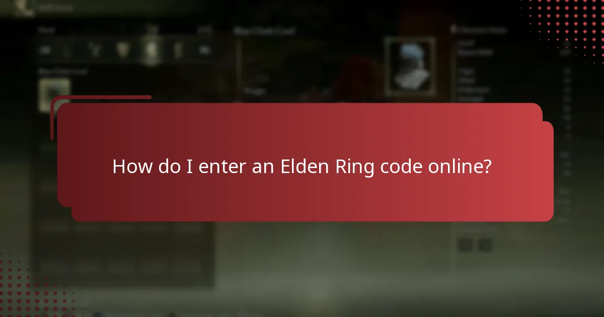 How do I enter an Elden Ring code on my Xbox console?