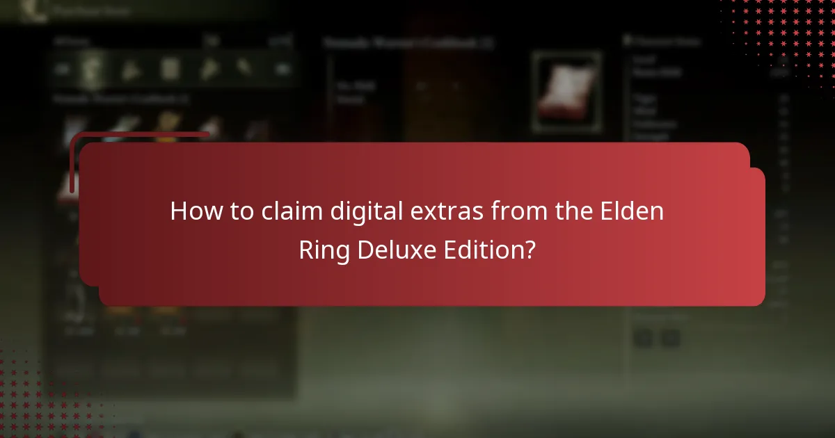 What is the content availability for the Elden Ring Deluxe Edition?