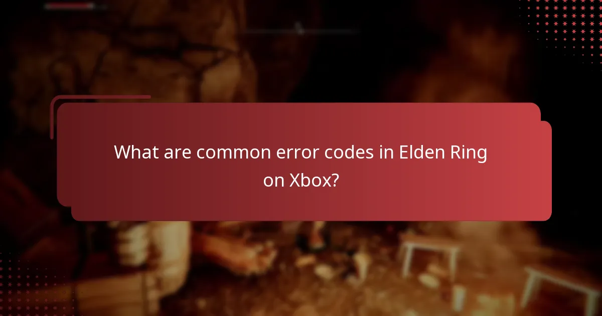 What are the most common issues players face in Elden Ring on Xbox?