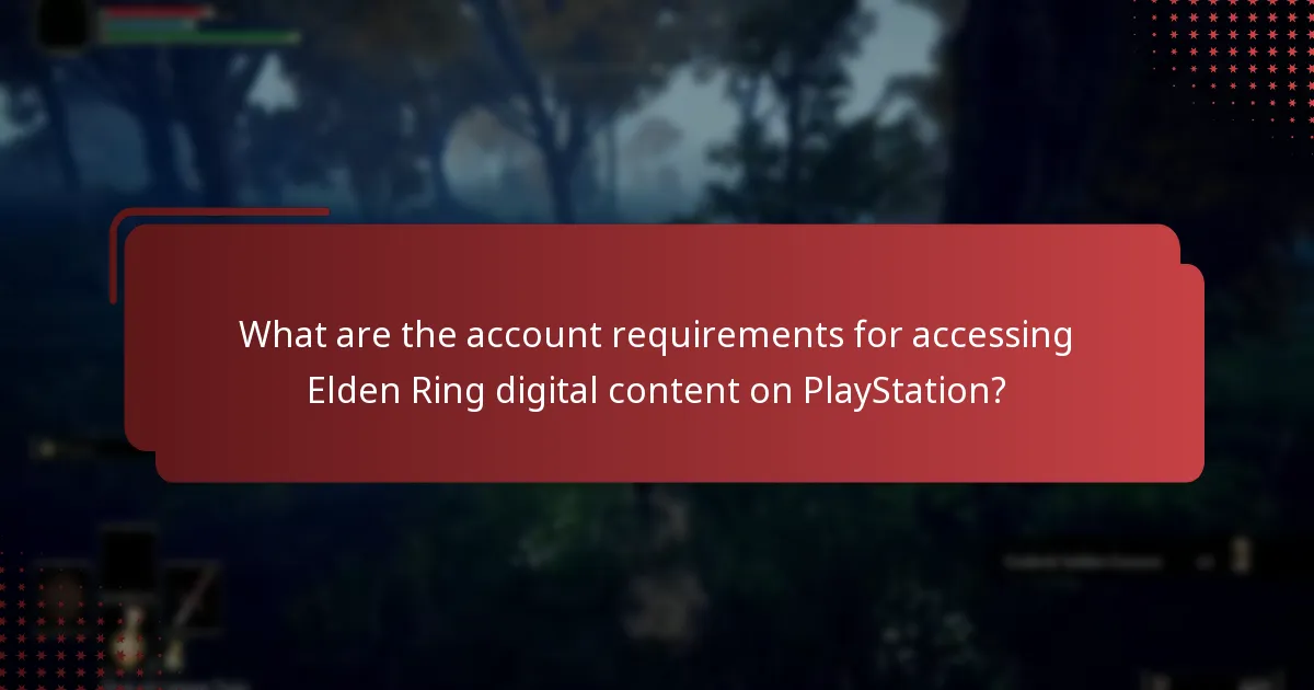 What digital content is available for Elden Ring on PlayStation?